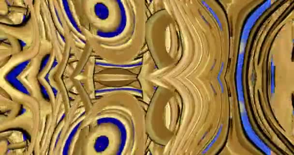 Les débordements d'images colorées créent un mouvement à l'écran 