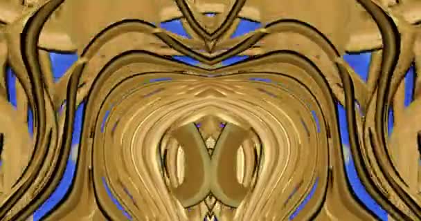 Les débordements d'images colorées créent un mouvement à l'écran 