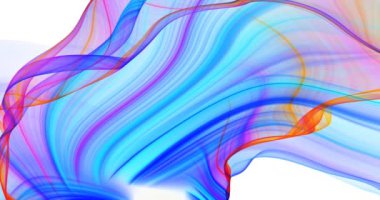 Renk desenleri sıvı sıvı dalgalar oluşturur soyut arkaplan hareketi