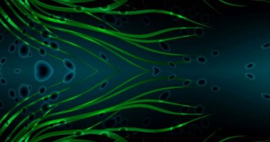 Renk desenleri ekranda soyut hareket arkaplanı oluşturur