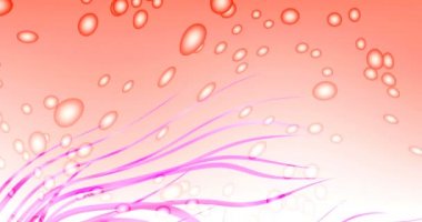 Renk desenleri ekranda soyut hareket arkaplanı oluşturur