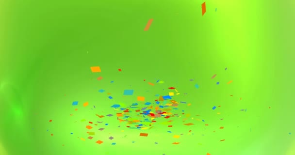Farbmuster Erzeugen Abstrakten Bewegungshintergrund Auf Dem Bildschirm — Stockvideo
