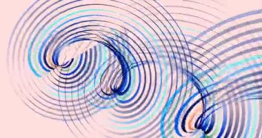 Renk bantları ekranda soyut hareket arkaplanı oluşturur