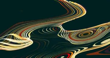 Renk bantları ekranda soyut hareket arkaplanı oluşturur