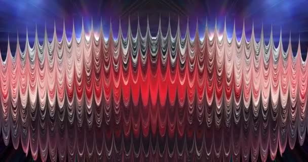 流体は画面上で抽象的なパターンの動きを作成します — ストック動画