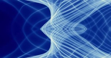 Renkli geometri ekranda hareket yaratır