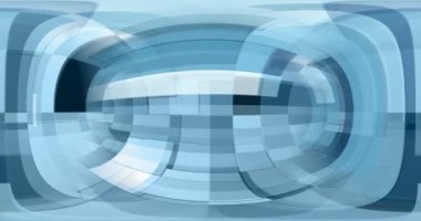 Renkli geometri ekranda hareket yaratır