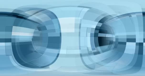 Les motifs géométriques de couleur créent un mouvement à l'écran 