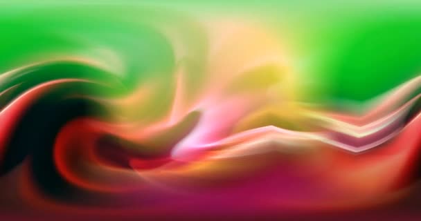 Les Motifs Couleur Créent Des Ondes Liquides Mouvement Fond — Video