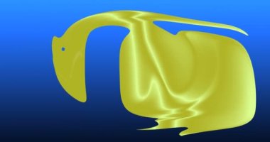 Yumuşak nesne türbülansı ekranda hareket yaratır