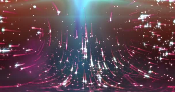 Lichtgroene Golvende Lijnen Abstracte Technologie Futuristische Beweging Achtergrond — Stockvideo