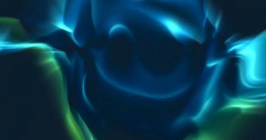 Yumuşak madde kıvrımlı çizgiler soyut teknoloji fütüristik hareket arkaplanı