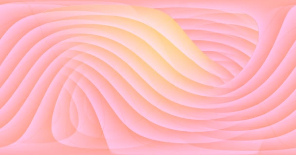 Streifenanimation Geometrische Hintergrundmuster — Stockvideo