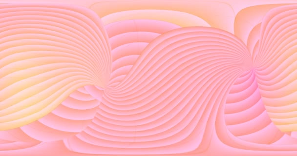 Streifenanimation Geometrische Hintergrundmuster — Stockvideo