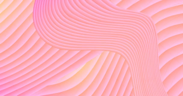 Streifenanimation Geometrische Hintergrundmuster — Stockvideo