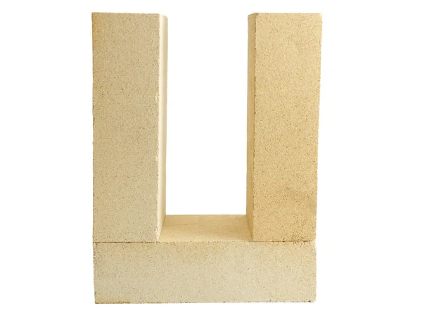 Figure of three bricks — Stock Photo, Image