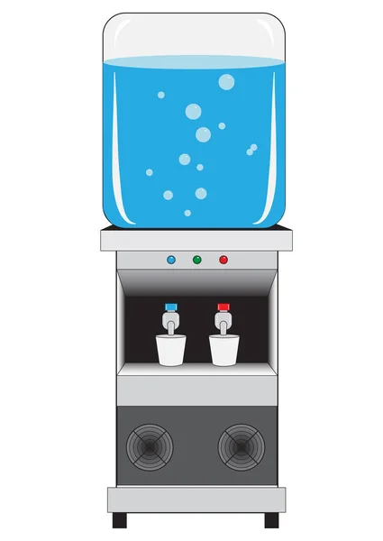 Office water cooler — Stockvector