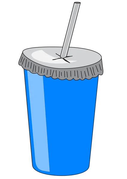 Χαρτόνι ποτό Κύπελλο — Διανυσματικό Αρχείο