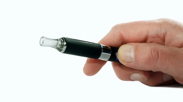 Ruka s elektronickou cigaretou — Stock fotografie
