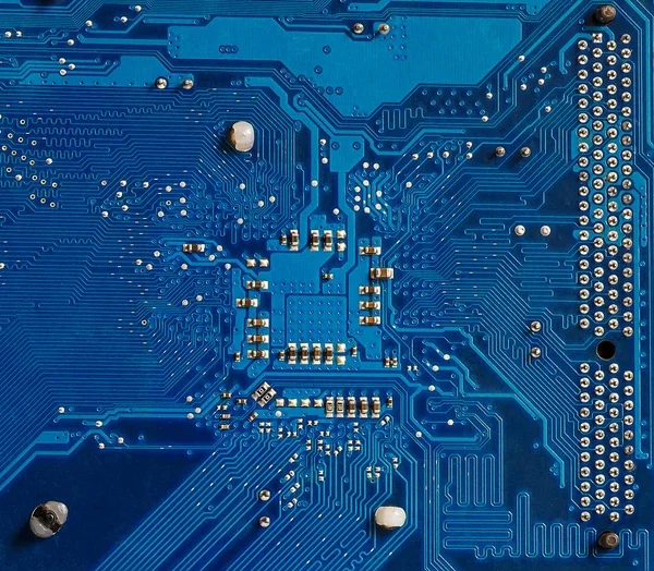 Part of the motherboard — Stock Photo, Image