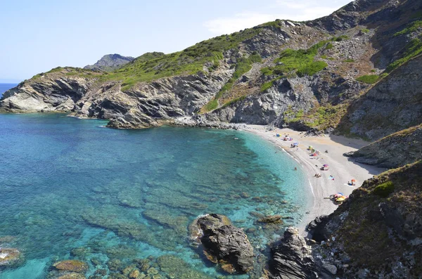 Sardegna'nın manzara arka plan