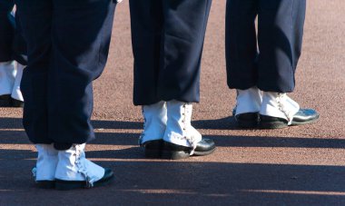 Gendarmery, gendarme, celebration, cynologist, France, Le Chesnay