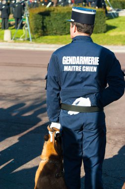 Gandarmerie, kutlama, cynoloji, Fransa, Le Chesnay