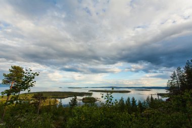 White sea, Luvenga, white polar night, russian nord