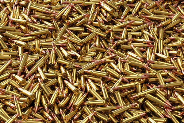  Rifle rounds 7.62x39mm