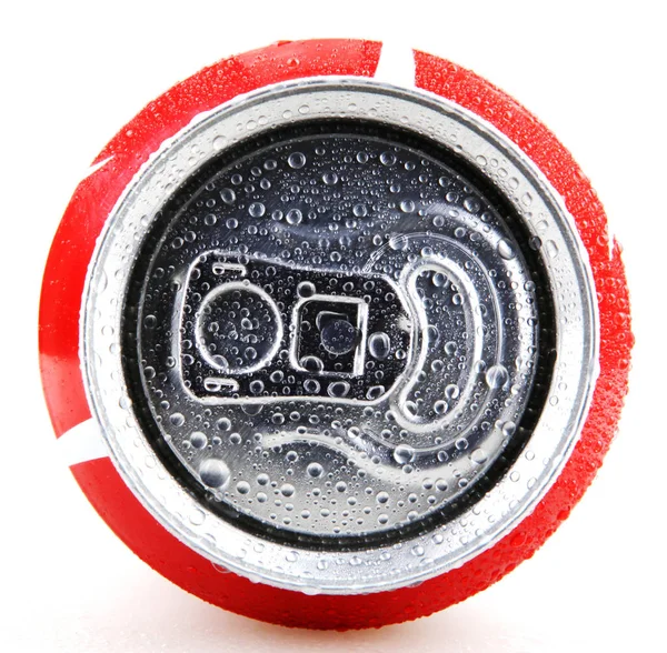 Copo de lata de bebidas - Imagem de cor — Fotografia de Stock