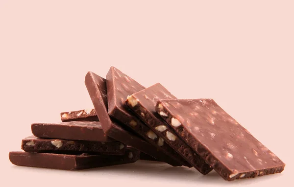 Barra de chocolate - imagen en color — Foto de Stock