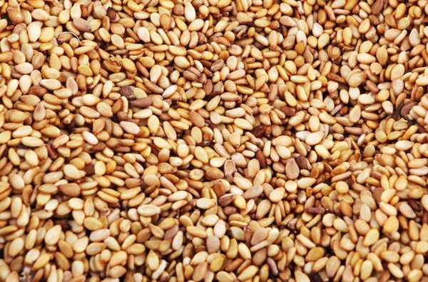 Sezam nasiona tło - kolor obrazu — Zdjęcie stockowe