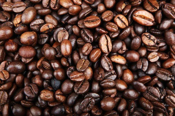 Coffee Beans Background - Color Image — Stock Photo, Image