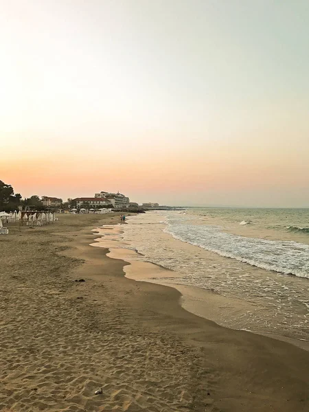 Pomorie Bulgarije Weergave Van Zeegezicht — Stockfoto