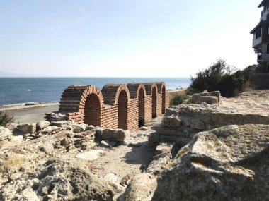 Nesebar, Bulgaristan - 06 Ekim 2017