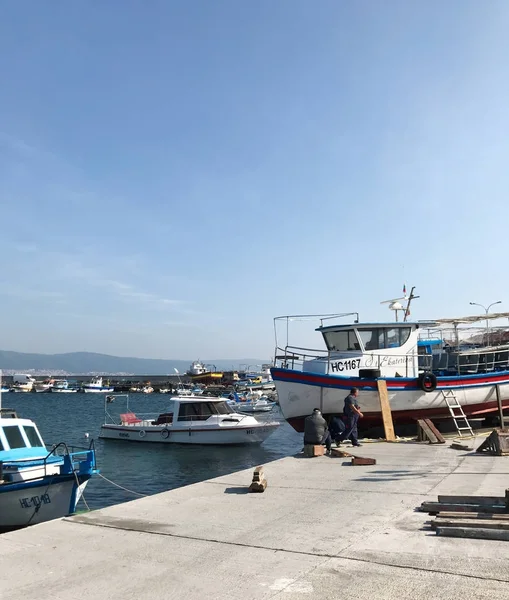 Nesebar Bulgaria Oktober 2017 Badeort Und Altstadt Nesebar Bulgaria — Stockfoto