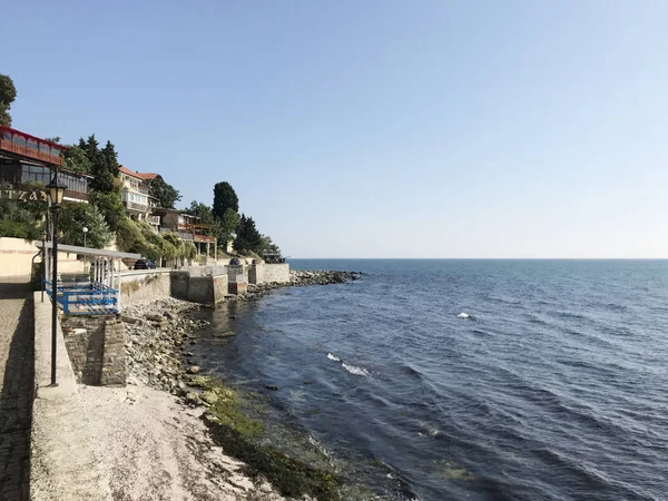 Nesebar Bulgária 2017 Október Seaside Resort Ókori Óvárosa Nesebar Bulgária — Stock Fotó