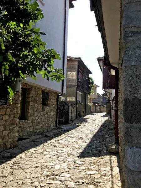 Nesebar Bulgaria Ottobre 2017 Località Balneare Antica Città Vecchia Nesebar — Foto Stock