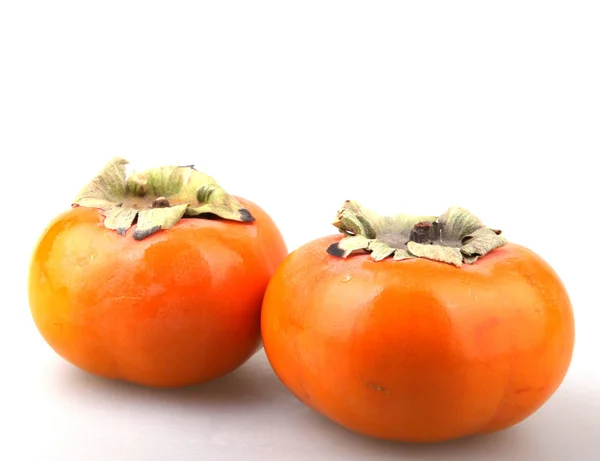 Fresh Ripe Persimmons Color Image — Stock Photo, Image