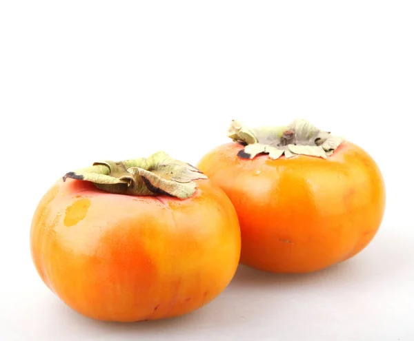 Fresh Ripe Persimmons Color Image — Stock Photo, Image