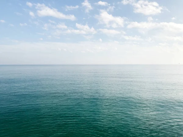 Cielo Azul Mar Por Mañana — Foto de Stock