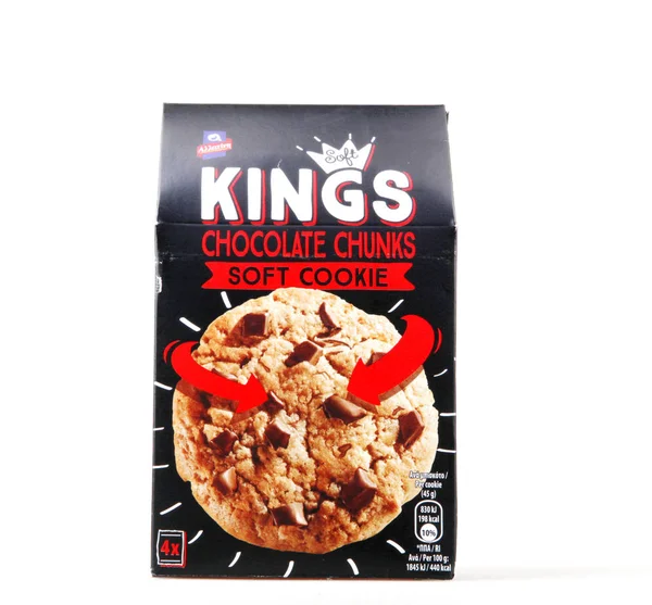 Allatini Soft King Cookies Isolés Sur Blanc — Photo