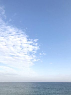 Mavi deniz arka plan - renkli görüntü