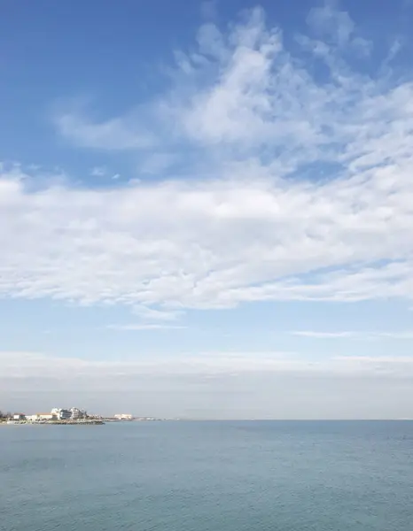 青い海の背景 カラー画像 — ストック写真