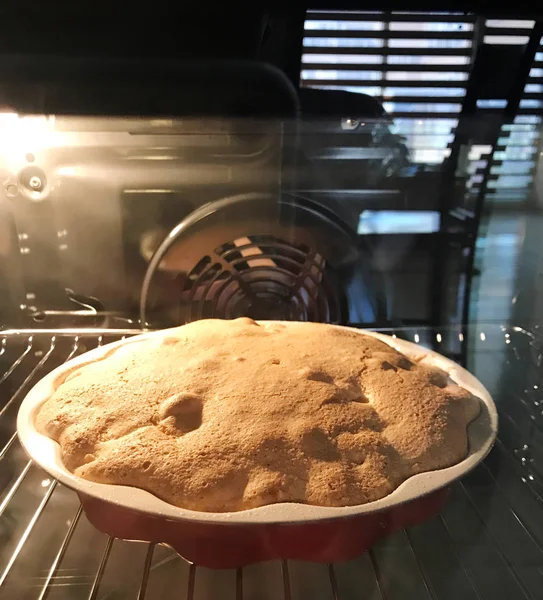 Zamatos Almás Pite Színes Kép — Stock Fotó