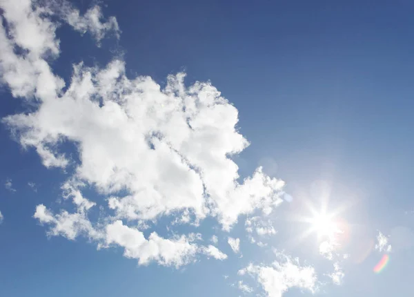 Sole Nel Cielo — Foto Stock