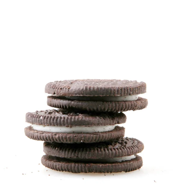 Πομόριε Βουλγαρία Απριλίου 2018 Oreo Που Απομονώνονται Λευκό Φόντο Oreo — Φωτογραφία Αρχείου