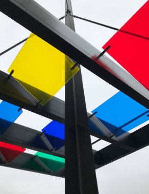 Modern renkli çatı renk görüntü