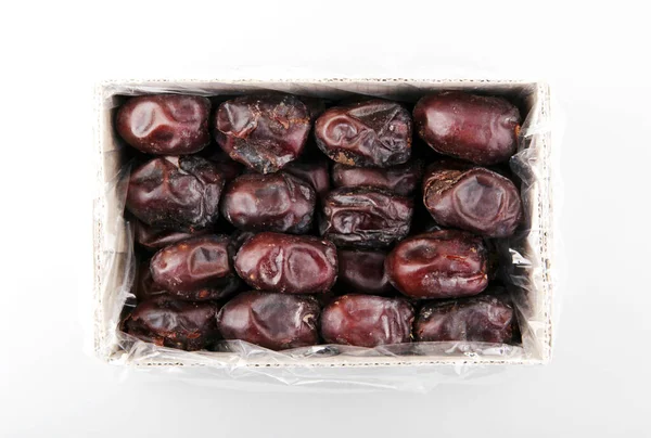 Date Fruit White Background — Stock Photo, Image