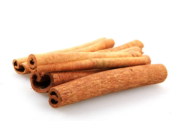 Cinnamon Sticks Isolated White Background — Stock Photo, Image